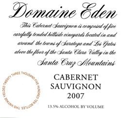 Mount Eden - Domaine Eden Cabernet Sauvignon 2019 (750ml) (750ml)