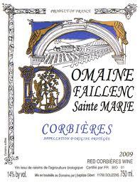 Domaine Faillenc Ste.-Marie - Corbires 2021 (750ml) (750ml)