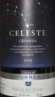 Torres - Celeste Ribera Del Duero 2020 (750ml) (750ml)