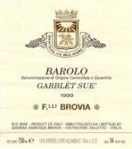 Fratelli Brovia - Barolo Garblt Su 2018 (750ml)